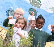 Kids with vouchers